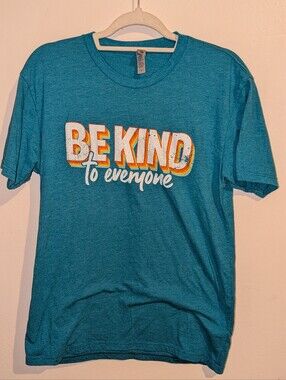 next Teal 'Be Kind to Everyone' Graphic Short Sleeve Tee Size M